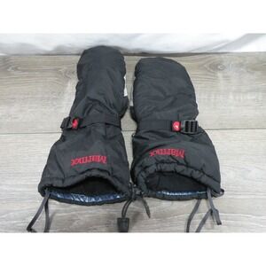 Marmot Extreme Cold Weather Gauntlet Mittens Black Grey Red Ski Snowboard Unisex
